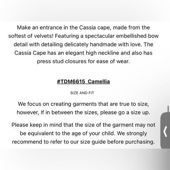 Tutu Du Monde Pink Cassia Cape with Embellishments - Picture 6 of 6